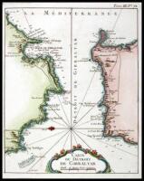 Carte du D&eacute;troit de Gibraltar