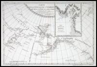 Carte de la C&ocirc;te N.O. de l'Amerique et de la C&ocirc;te N.E. de l'Asie, reconnues en 1778 et 1779. Les Parties de la C&ocirc;te d'Asie qui ne sont pas ombr&eacute;es sone tir&eacute;es d'une Carte Manuscrite Russe