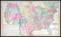 Map of the United States and Canada