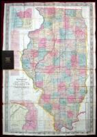 New Sectional Map of the State of Illinois. Compiled from the United States Surveys...by J.M. Peck, John Messinger and A. J. Mathewson