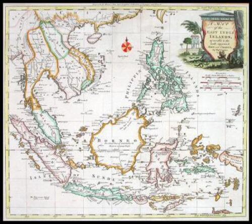 A Map of the East India Islands, agreeable to the most approved Maps ...