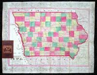 Morse's Cerographic Map of Iowa