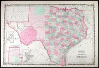 Johnson's New Map of the State of Texas