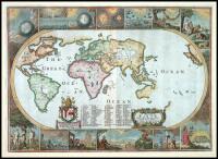 A Map of All the Earth and How after the Flood it was Divided among the Sons of Noah ...