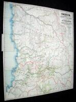 Carta Jeográfica y Minera de los 31º.30’ á 33º.10’ de Lat. Sur. Que comprende la Provincia de Aconcagua y parte de las de Coquimbo, Valparaiso y Santiago Levantada y construida por la Seccion de Jeografia y Minas de la Direccion de Obras Públicas...Washin