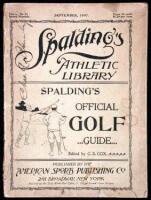 Spalding's Official Golf Guide containing Constitution, By-Laws and Rules of the United States Golf Association, Instructions for Beginners, Records, Descriptions of the Leading Links, Illustrations of the different methods of Driving, etc.