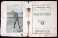 Spalding's Official Golf Guide Containing Revised Rules of the United States Golf Association, Instructions for Beginners, Records, Illustrations of the Different Methods of Driving, Etc.