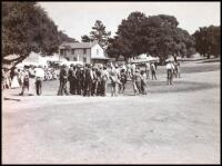 Photograph of the first tee