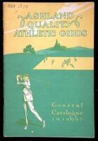 Ashland Quality Athletic Goods General Catalogue 1916-17