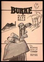 General Catalog, Burke Golf Equipment: Burke. Clubs, Bags, Balls