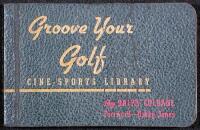 Groove Your Golf: Cine-Sports Library