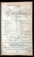 The New Pocket Hoyle, Containing the Games of Whist, Quadrille, Piquet, Quinze, Lansquenet, Pharo, Rouge et Noir, Cribbage, Matrimony, Cassino, Reversis, Put, Connexions, All Fours, and Speculation. Accurately displaying the Rules and Practice, as admitte