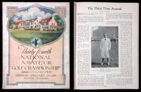 Official Souvenir Book and Program of the United States Golf Association Thirty-Fourth National Amateur Golf Championship Held at the Merion Cricket Club, East Course, Ardmore, Pennsylvania, September 22nd to 27th, 1930