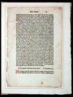 An Original Leaf from the Polycronicon printed by William Caxton at Westminster in the Year 1482: The Life and Works of William Caxton, with an historical reminder of fifteenth century England by Benjamin P. Kurtz together with a Note on the Polycronicon 