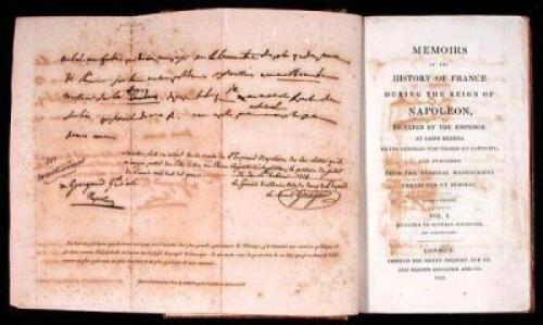 Memoirs of the History of France During the Reign of Napoleon, Dictated by the Emperor at Saint Helena to the Generals Who Shared His Captivity; and Published from the Original Manuscripts Corrected by Himself...
