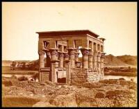 Lot of three albumen photographs of Egypt