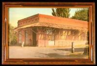 GROUPED WITH 144566 Hand-colored photograph of an abandoned store in Columbia, CA