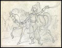 Five original graphite drawings