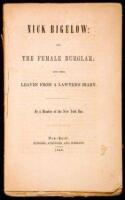 Nick Bigelow: and the Female Burglar; and other Leaves from a Lawyer's Diary. By a Member of the New York Bar