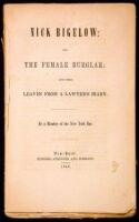 Nick Bigelow: and the Female Burglar; and other Leaves from a Lawyer's Diary. By a Member of the New York Bar