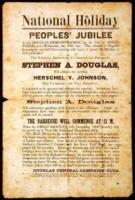 National Holiday, Peoples' Jubilee at the Douglas Demonstration to be held at Jones Woods...