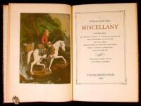 A California Gold Rush Miscellany, Comprising: The Original Journal of Alexander Barrington, Nine Unpublished Letters from the Gold Mines, Reproductions of Early Maps...Etc.