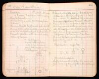 Manuscript Diary of two trips to Arizona and Northern Mexico, 1881-1882