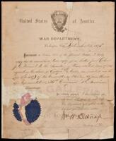 1875 Fremont and the De Celis San Fernando land claims - printed document, signed