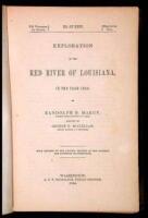 Exploration of the Red River of Louisiana, in the Year 1852