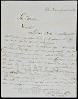 Autograph Letter Signed - 1858 Gold rush priest of Monterey County