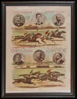 California Jockey Club & Pacific Coast Jockey Club advertising broadside