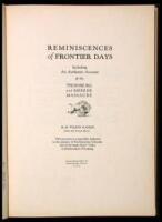 Reminiscences of Frontier Days, Including an Authentic Account of the Thornburg and Meeker Massacre
