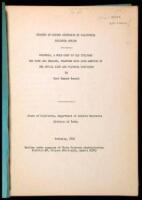 Columbia, a Gold Camp of Old Tuolumne; Her Rise and Decline, Together with Some Mention of Her Social Life and Cultural Strivings...State of California, Department of Natural Resources, Division of Parks