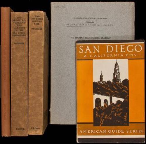 Five volumes on San Diego, California