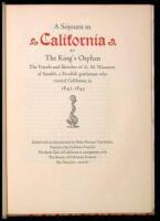 A Sojourn in California by the King's Orphan: The Travels and Sketches of G.M. Waseurtz af Sandels, a Swedish gentleman who visited California in 1842-1843