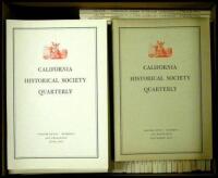 Lot of 60 California Historical Society Quarterly’s