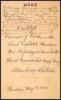 Autograph note