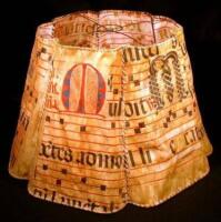 Vellum lampshade