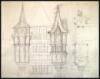 "Corner Tower Additions to Front Gables of Angel House"