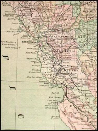 Bradley's Atlas of the World for Commercial and Library Reference