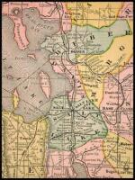 Historical Hand-Atlas Illustrated, Containing Large Scale Copper Plate Maps of Each State and Territory of the United States, and the Provinces of Canada, Together with a Complete Reference Map of the World, Topographical and Railroad Map of the United St