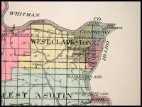 Standard Atlas of Asotin County, Washington, Including a Plat Book of the Villages, Cities and Townships of the County...