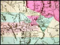 Colton's Territories of New Mexico and Utah