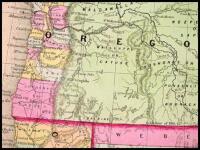 A New Map of the State of California, the Territories of Oregon & Utah and the chief part of New Mexico
