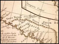Carte de la Californie et des Pays Nord-Ouest separ&eacute;s de l'Asie par le d&eacute;troit d'Anian...