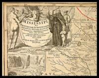 Amplissima regionis Mississipi seu Provinci&aelig; Ludovicianae &acirc; R. P. Ludovico Hennepin Francisc Miss. in America septentrionali anno 1687 detect&aelig;, nunc Gallorum coloniss et actioneum negotiis toto orbe celeberrim&aelig;. Nova tabula edito &acirc; Io. Bapt. Homanno S.C.M