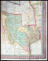 A New Map of Texas, Oregon and California, with the Regions Adjoining. Compiled from the Most Recent Authorities
