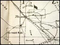 Outline Map of the Field of Operations against Hostile Chiricahua Indians Showing Operations from April 12th, 1886 to the Date of their Surrender Sept. 4th, 1886. Compiled and Drawn by direction of Brigadier Nelson A. Miles, Commanding the Department of A