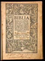 Biblia Sacra utriusque testamenti