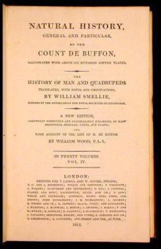 Natural History, General and Particular